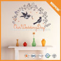 Long term usage good looking none-toxic custom graphic animals wall stickers